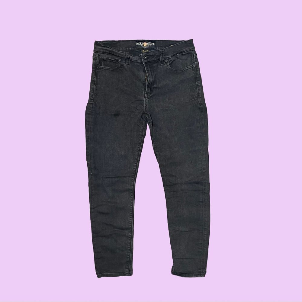 Lucky Brand Black Skinny Jeans Contemporary Style